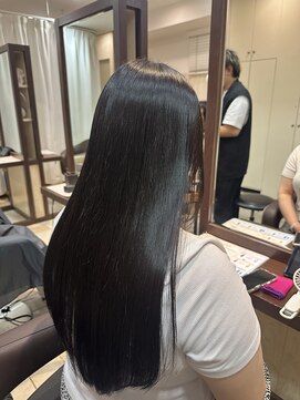 アッシュ 久が原店(Ash) うるツヤ美髪へ。艶髪縮毛矯正で理想のストレート