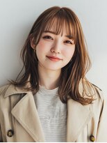 コトンアトリエ 人形町(COTON atelier)&nbsp;エアリーミディ＊ハニーベージュ/小顔/ココアベージュ