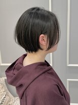 ネオリーブギンザ 銀座店(Neolive GINZA)&nbsp;ショートボブ×バッサリビフォーアフター【銀座】片桐