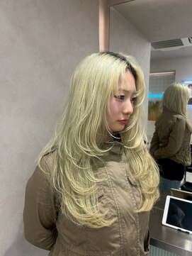 ロンド マーレ 天神大名店(Lond mare) 大人ガーリー/似合わせカット/ミディアムレイヤーカット