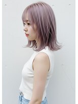 ブリックバイブレイス 千葉 千葉中央(brick by brace) 千葉駅/着物ヘア/大人ガーリー/ダークアッシュ/似合わせカット