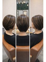 リコ 海老名2号店(Lico)&nbsp;立体感ハイライトの大人ショートUP