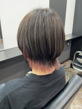 ヘアースマイルクー(HAIR SMILE COEUR) 【COEUR/TOMOYA】エンドカラーピンク☆