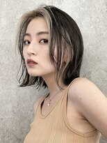 サンクマーケット 渋谷(cinq MARKET)&nbsp;渋谷ケアブリーチフェイスフレーミングタッセルボブレイヤー◆