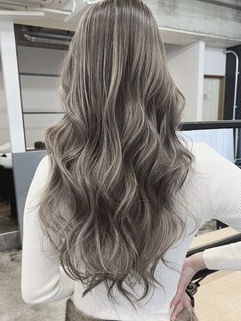 LIAH【リア】【3月上旬NEW OPEN(予定)】 【LIAH】グレージュ3Dハイライト/髪質改善/白髪ぼかし/堺筋本町