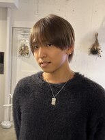 アルジャーノン グリーン(ALGERNON GREEN)&nbsp;シースルーマッシュ　波巻きフェザーショートツイストスパイラル