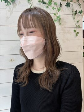 フレア 心 武庫之荘(flare) ハイトーンミルクティーグレージュ