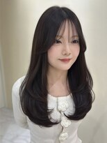 シェノン サントル(CHAINON CENTRE)&nbsp;イメチェン/ピンクベージュ/アンブレラカラー/前髪/梅田/茶屋町