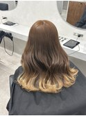 ブリーチなしミルクティー R
