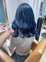 ロンド クラン 岡崎(Lond Clan) ブリーチ2~色落ちも可愛い!艶感ネイビーブルー