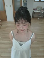 エリリーム(mlilym) お出かけおだんごヘア