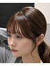 【気になるクセの前髪解消!】前髪カット+前髪縮毛矯正