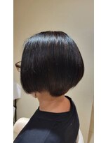 ディックス 五井グランド店(dix) まとまりのあるショートボブ