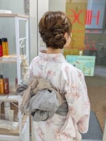 ヒデ美容室&nbsp;編み込みアレンジ