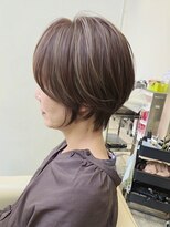 ウィル あべの店(WiLL)&nbsp;イメチェンショートナチュラルウルフボブ30代40代50代田嶋25