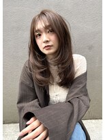 アーチバイケンジ(arch by kenje)&nbsp;ショコラベージュレイヤーカット