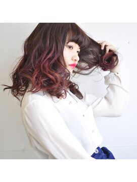 シータ(CITA) カット×ボルドーカラー