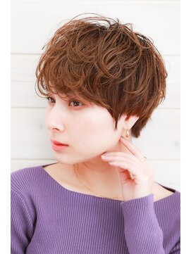 オーシャン(Ocean) [OCEAN Hair&Life]毛先パーマ☆カーリースタイル☆ショート☆