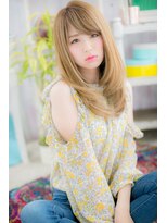 ミック ヘアアンドメイク アップ 駒込店(miq Hair&Make up) グラデカラーの色っぽロング