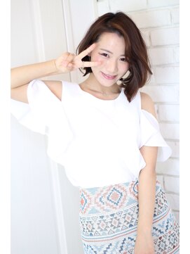 ハーツスタンダード(Hearts Standard) 【かきあげ重めボブ3rdフォギーベージュくすみカラー】の秘密♪