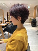 ビューイースト 亀戸 錦糸町(VIEW EAST)&nbsp;マッシュショート/レッドブラウン/耳掛けOK