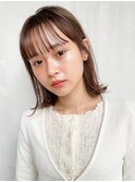 【mee.】 前髪イヤリングカラーイメチェン