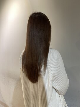 リバレッジ 広尾(Leverage) 大人ツヤ透明感ブラウンヘア