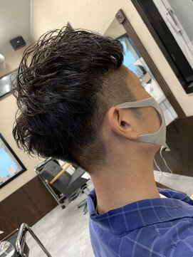 ユナイテッドヘアー(UNITED HAIR) 【人気爆発!!】フェードツイストスパイラルパーマ