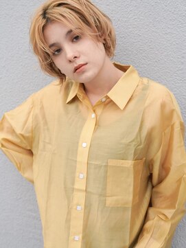 イリ(iri) 〈iri〉ブリーチ/ショート/センターパート