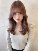 アンニュ(annuy)&nbsp;レイヤーで作る韓国くびれヘア◯