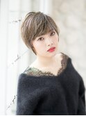 大人可愛いレイヤーショートボブ20代30代40代
