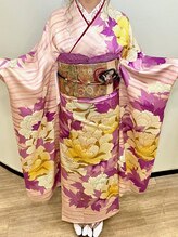 ヘアセットアップス(UP's) ２０２６☆祝成人式♪ 華やか【振袖着付け+ヘアセット】電話予約