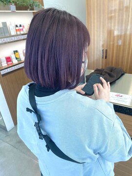 カッツ 駅家店(CUT S) バイオレットピンクカラー〇