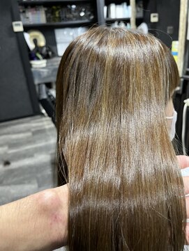 アローズ 荒尾店(arose) ハイライト+全体カラー+トリートメント