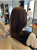 【DIFINO 青山】サイドレイヤー×ナチュラルブラウン 