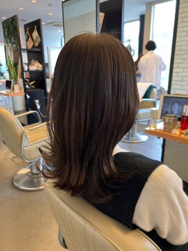 ディフィーノ 青山(DIFINO) 【DIFINO 青山】サイドレイヤー×ナチュラルブラウン