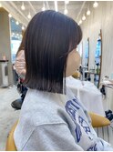 結べる長さの切りっぱなしボブ【久保田夢美】横浜ベルボブ