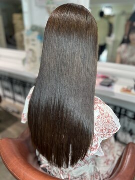 アルル 銀座(alulu) 髪質改善/ナチュラルストレートロング