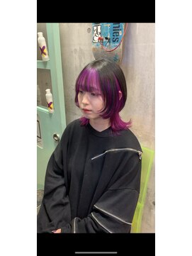 インク 渋谷(INK.) ウルフ×アンブレラカラー