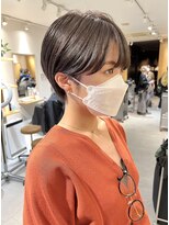 トリート 新浦安店(TREAT)&nbsp;マッシュショート×オリーブベージュ