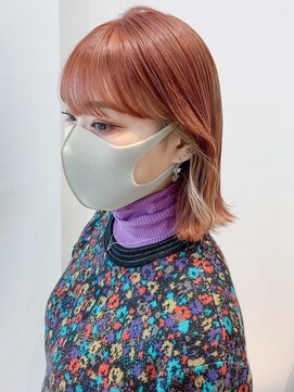 アルバム 銀座(ALBUM GINZA) エモージュ美髪ニュアンスカラーくびレイヤー_ba487792