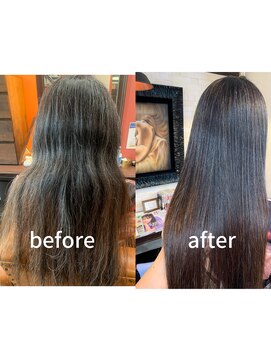 ボアップ 松山店(boappu) #髪質改善#エアーストレート