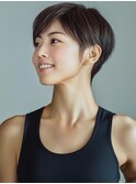 ★暗めカラーグランマッシュフェイスフレーミングデザインカラー
