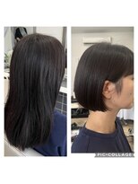 フリーダム(FREE-DOM) 耳掛けが可愛いミニボブ（韓国風タッセルボブ）