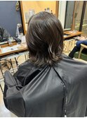 10代20代30代40代ツヤ暗髪外ハネミディアム
