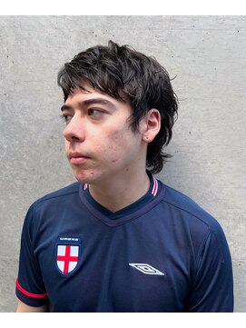 ランズサンズ 表参道(runsuns) 刈り上げなしマレットヘア原宿/メンズカット/メンズパーマ