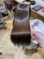 エマ 上板橋店(emma)&nbsp;美髪ストレート(髪質改善×縮毛矯正)手で乾かしただけの艶髪