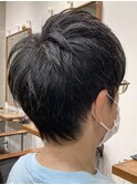 ビジネススタイル　メンズカット　白髪染め　58