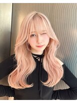 天神美容室&nbsp;ダブルカラー／レイヤーカット／ハイトーン