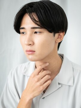 グルーミングサロン バーバー キャッスル 北浦和西口(Grooming salon Barber Castle) 30代40代ビジカジ重めかき上げツーブロックメンズカットG北浦和